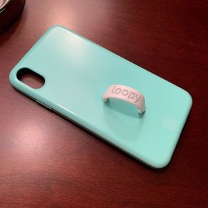 Loopy iPhone XS Max Mint Case